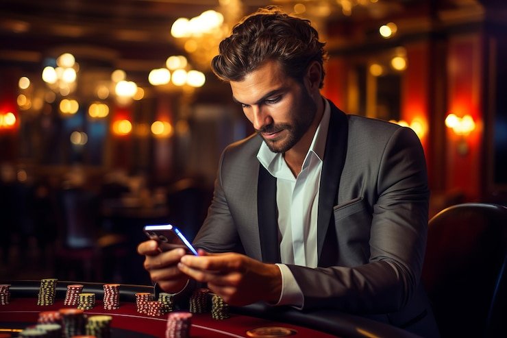 okjudi Champions League mobile interface with live match updates and casino tabs